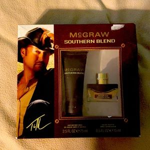 Tim McGraw Southern Blend cologne(0.5 oz) and hair and body wash(2.5 oz) set